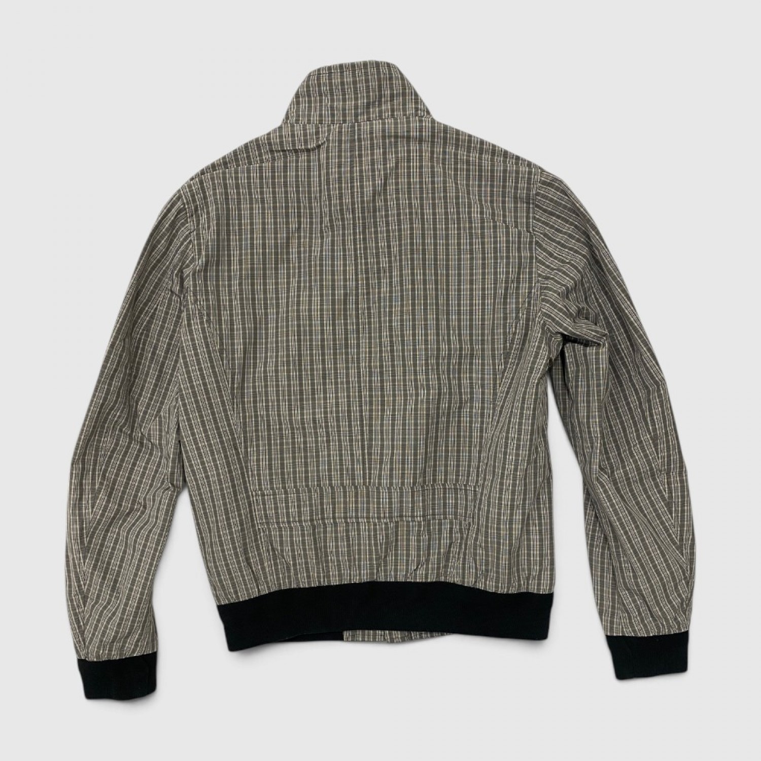 Woolrich Ανδρικό Καρό Bomber Jacket Γκρι / Pre-Owned