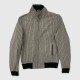 Woolrich Ανδρικό Καρό Bomber Jacket Γκρι / Pre-Owned