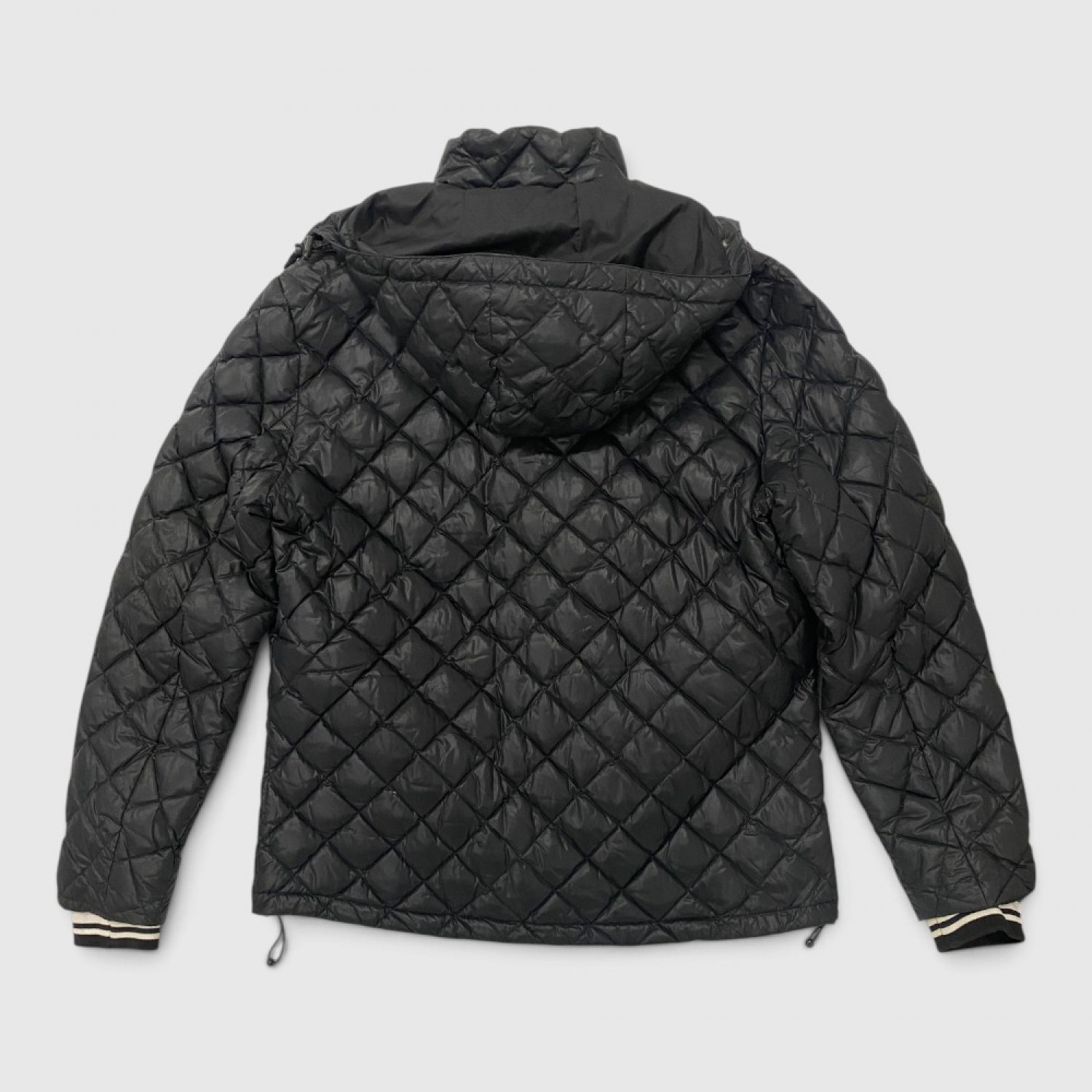 Blauer U.S.A. Ανδρικό Μαύρο Καπιτονέ Puffer Jacket με Κουκούλα / Pre-Owned