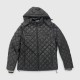 Blauer U.S.A. Ανδρικό Μαύρο Καπιτονέ Puffer Jacket με Κουκούλα / Pre-Owned