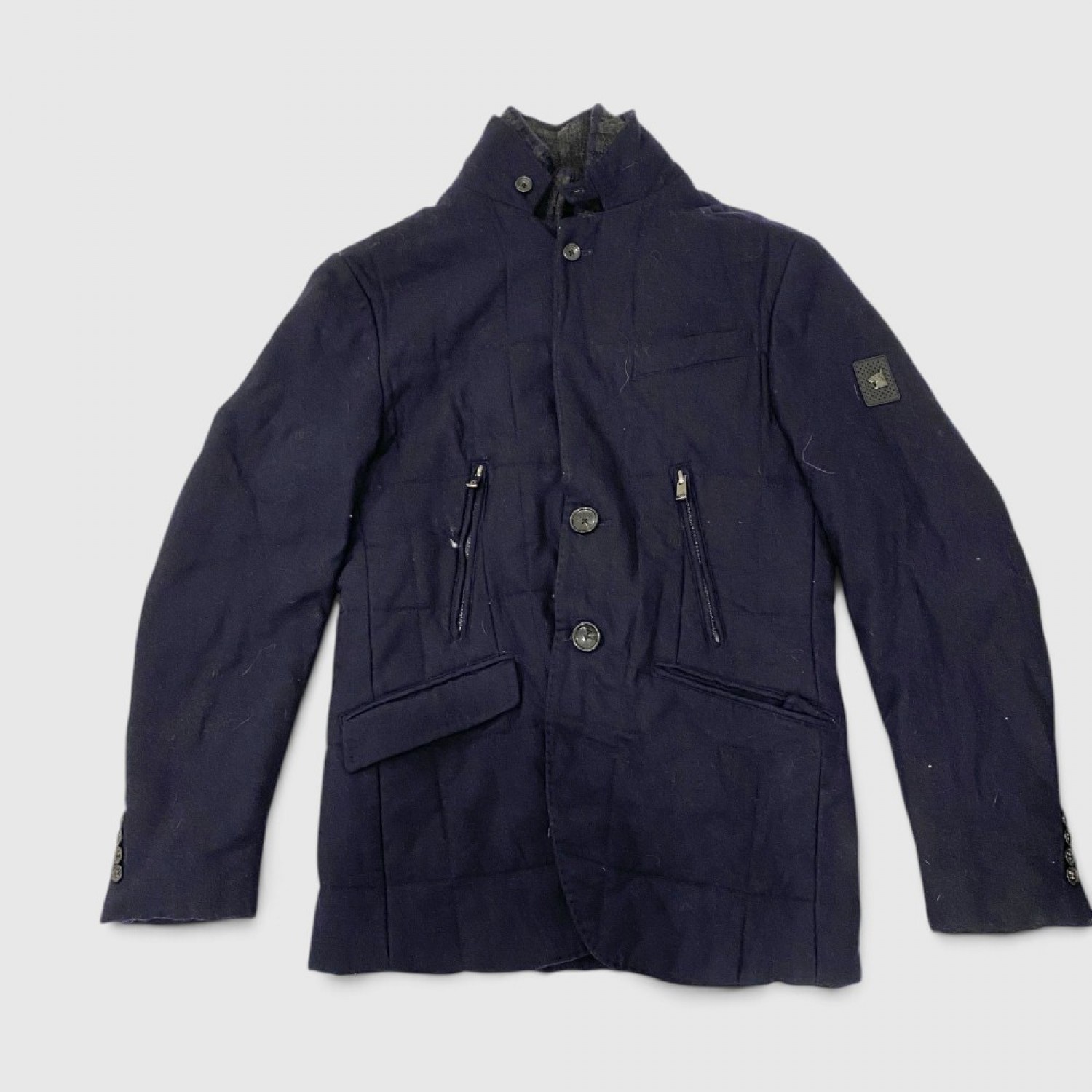 Antony Morato Ανδρικό Navy Blue Jacket με Ψηλό Γιακά / Pre-Owned