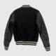 Camp David Ανδρικό Varsity Jacket Μαύρο με Δερμάτινα Μανίκια / Pre-Owned