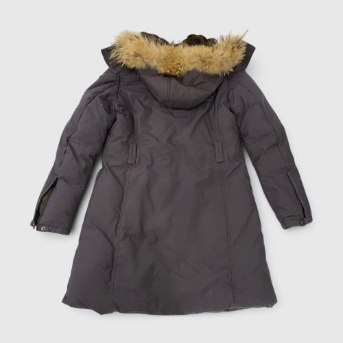 GAS Ανδρικό Μακρύ Μπουφάν Parka με Γούνα – Γκρι / Pre-Owned