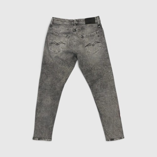 Ανδρικό Distressed Jeans – Γκρι Washed / Pre-Owned