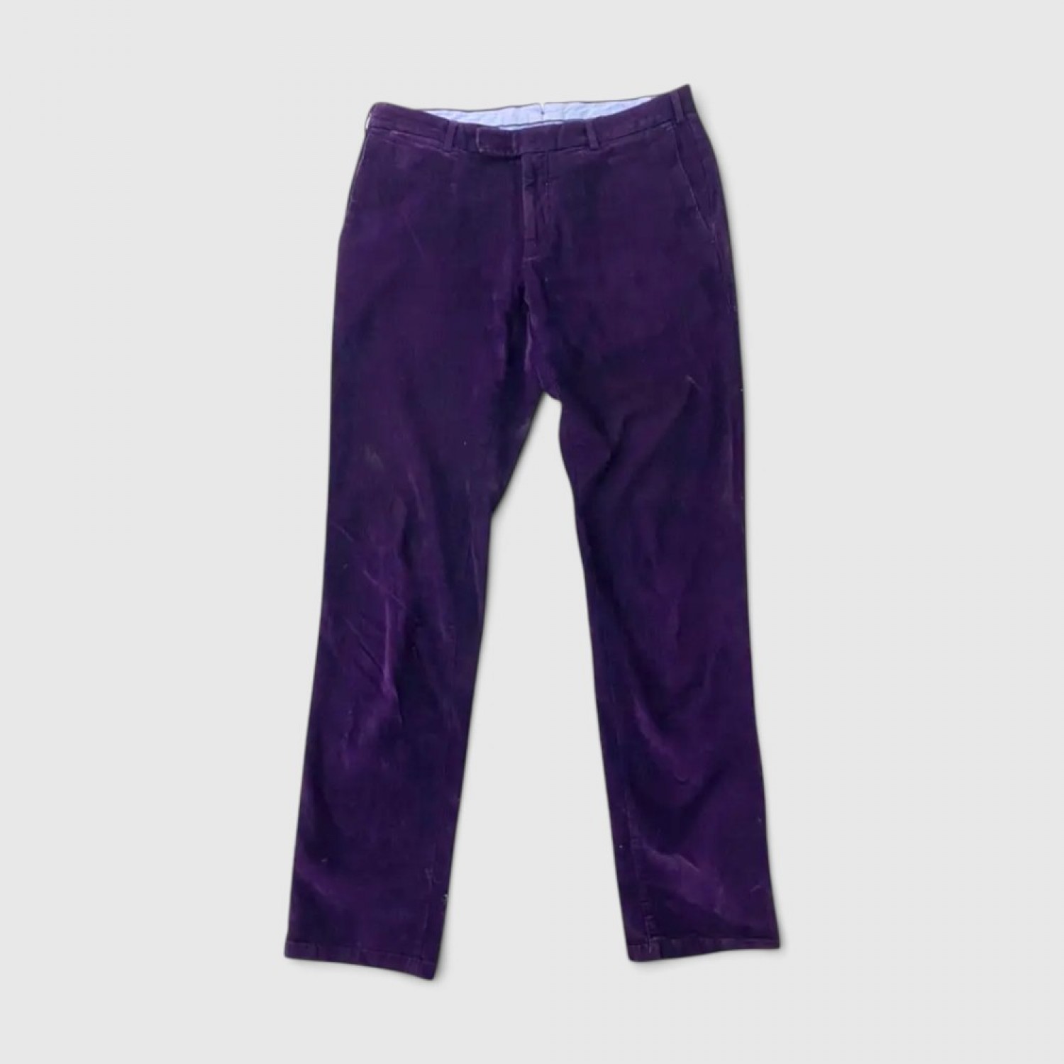 Ανδρικό Κοτλέ Παντελόνι Μωβ – Straight Fit / Pre-Owned