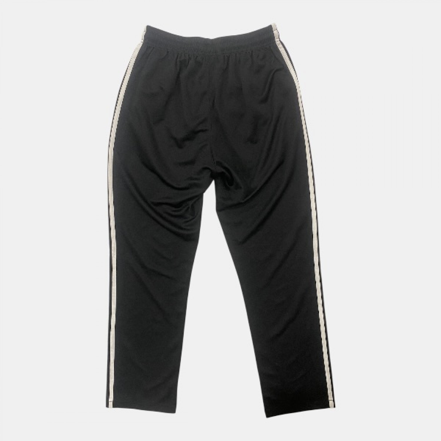 Adidas Training Pants Black 3-Stripes Pre Owned