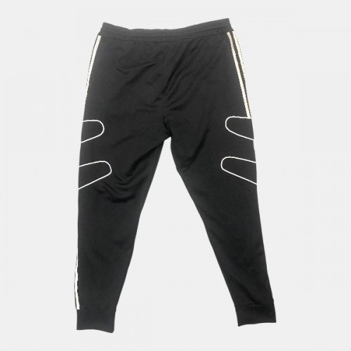 Adidas Originals Graphic Track Pants Black White Pre Owned