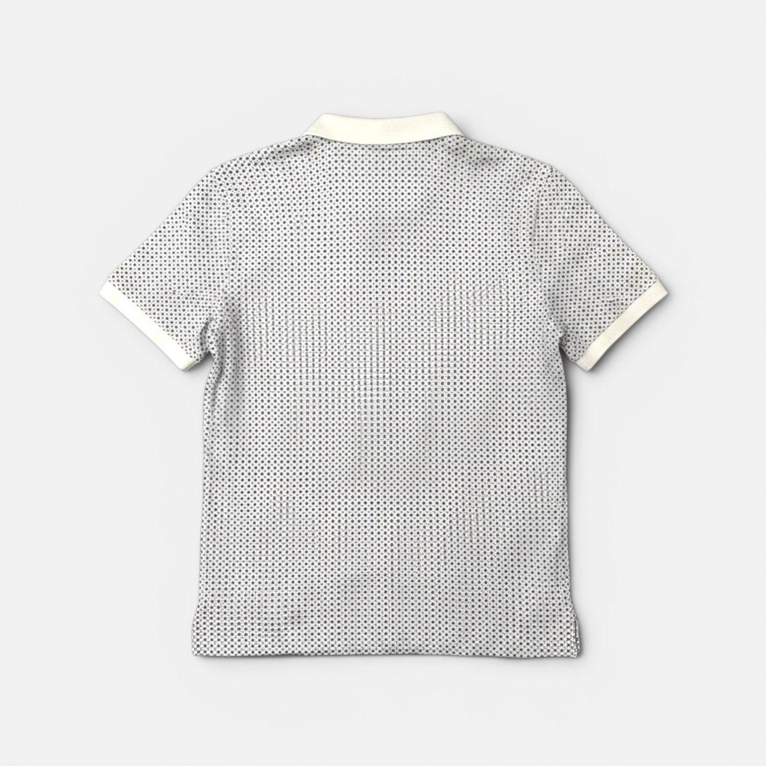 Polo Ralph Lauren Ανδρικό Polo Λευκό με Micro Print