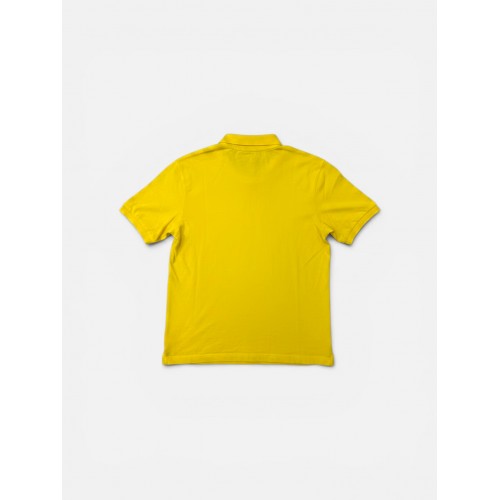 Lacoste Κίτρινη Ανδρική Μπλούζα Polo με Κεντημένο Κροκόδειλο