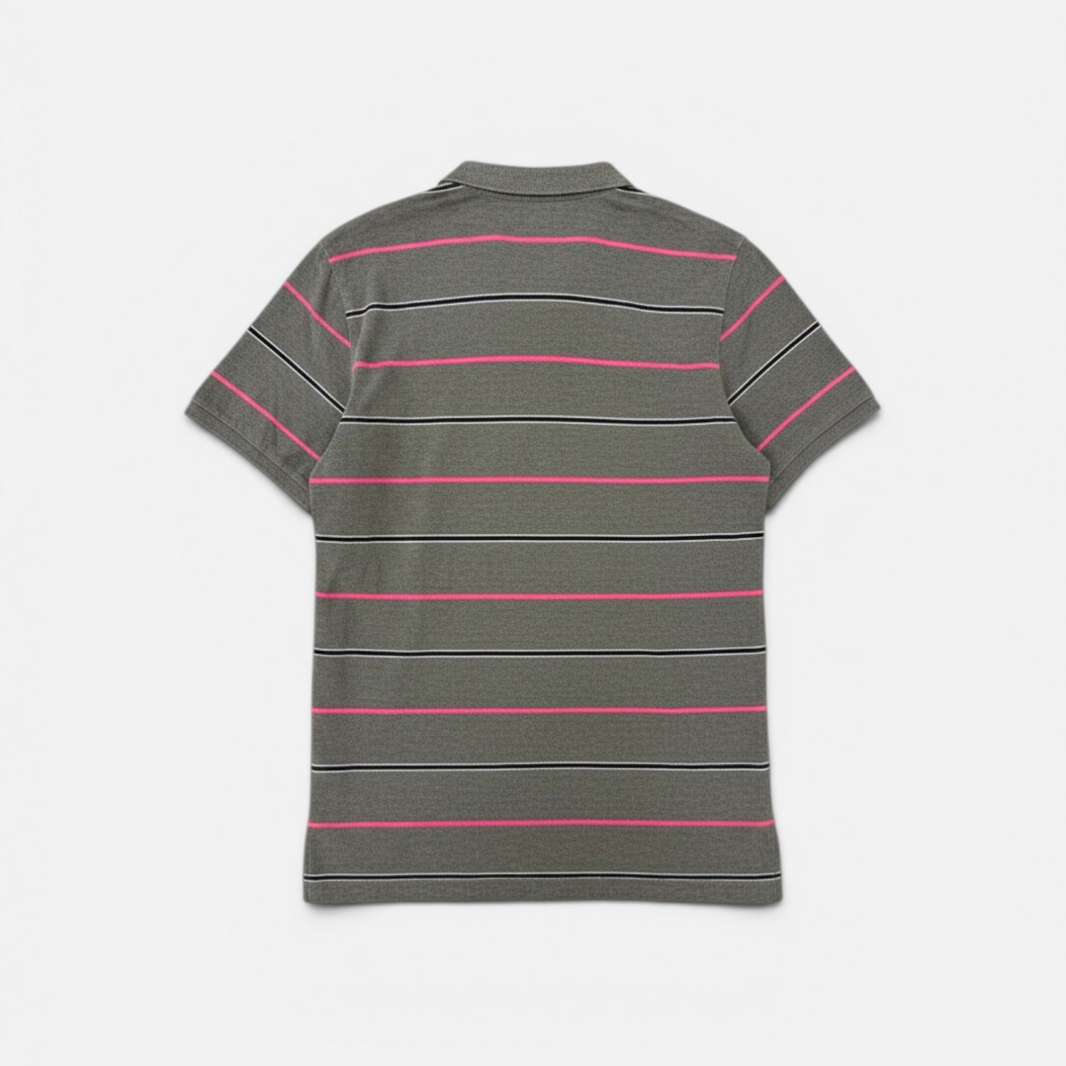 Polo Ralph Lauren Γκρι Ριγέ Ανδρική Μπλούζα Polo