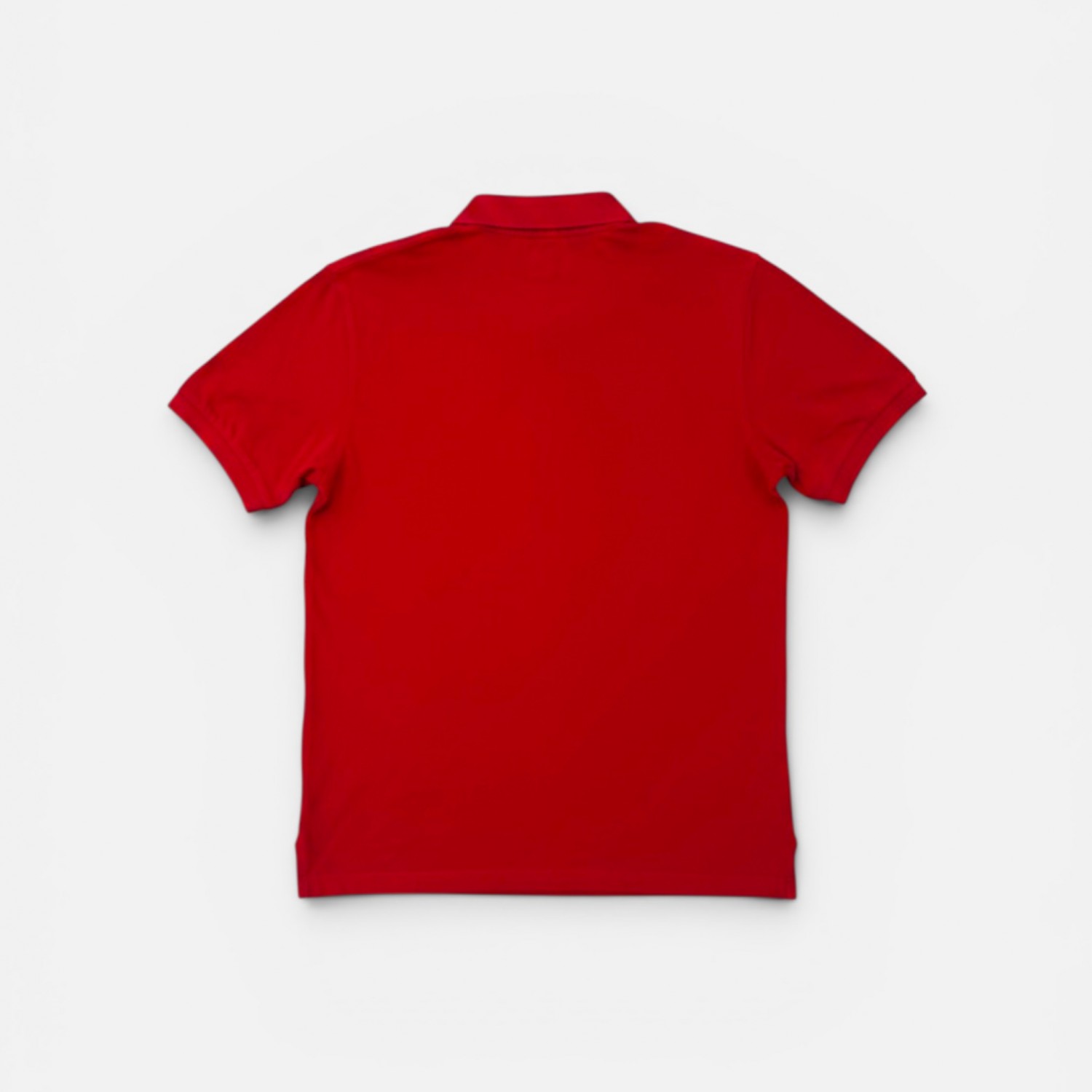 Lacoste Κόκκινη Ανδρική Μπλούζα Polo με Κεντημένο Κροκόδειλο
