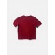 Lacoste Μπορντό Ανδρικό T-Shirt με Κεντημένο Κροκόδειλο