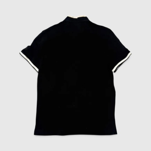 Lacoste Μαύρη Ανδρική Μπλούζα Polo με Τσέπη και Λευκές Λεπτομέρειες / Pre-Owned
