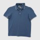 Μπλε Ανδρική Μπλούζα Polo με Λευκό Ρέλι / Pre-Owned