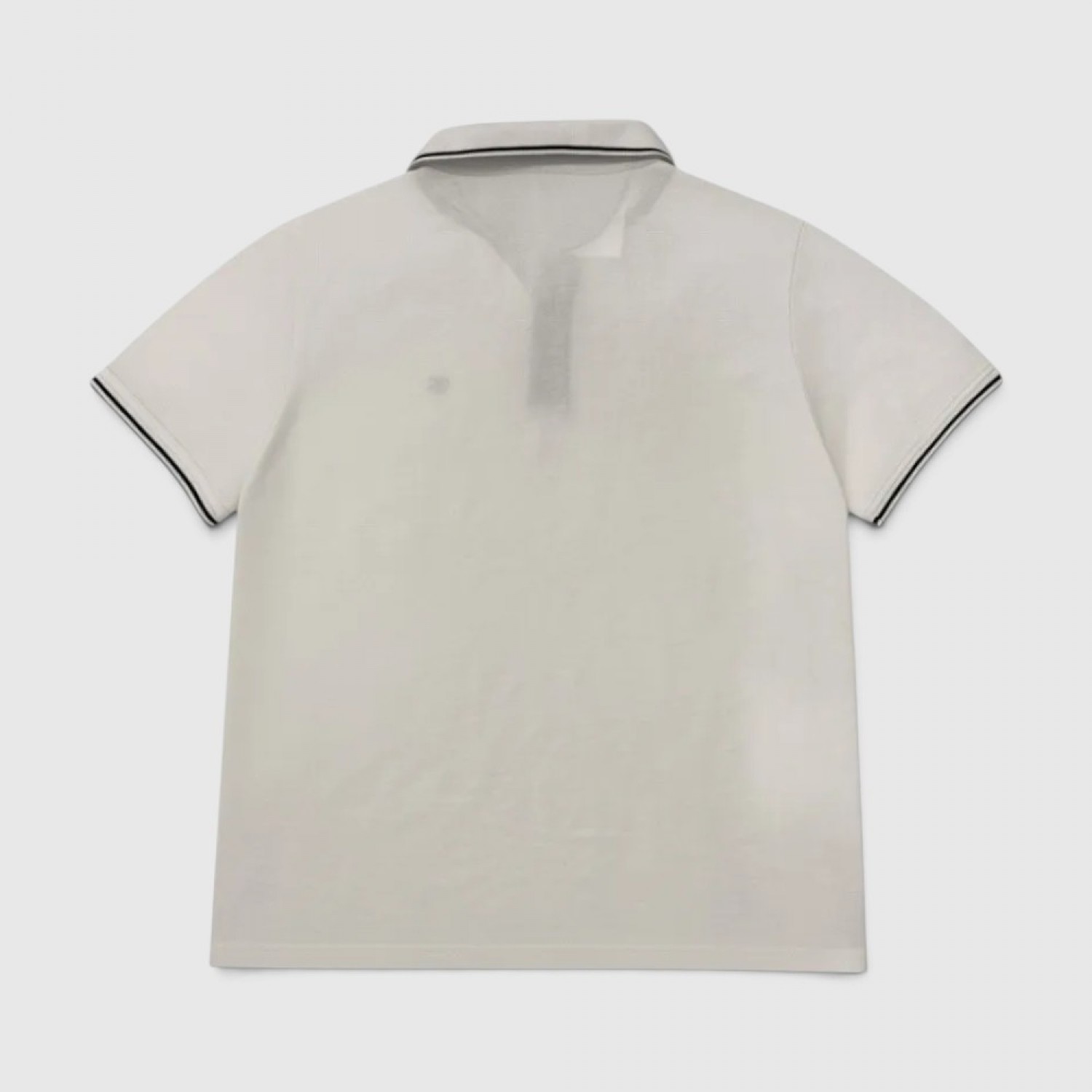 Champion Λευκό Piqué Polo Shirt – Ανδρικό / Pre-Owned