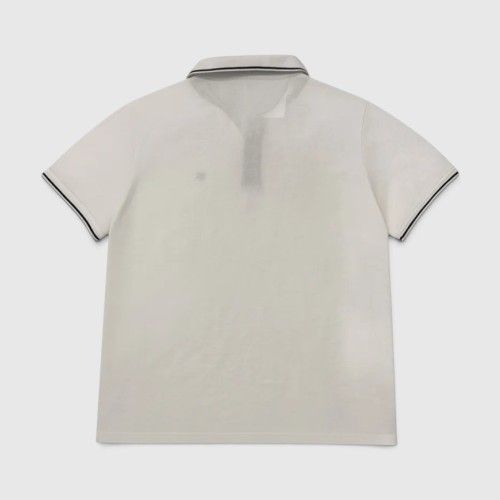 Champion Λευκό Piqué Polo Shirt – Ανδρικό / Pre-Owned