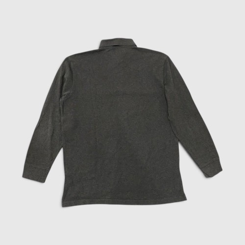 Tommy Hilfiger Ανδρική Μακρυμάνικη Polo Μπλούζα Γκρι / Pre-Owned