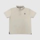 U.S. Polo Assn. Ανδρικό Polo Μπλουζάκι Εκρού / Pre-Owned