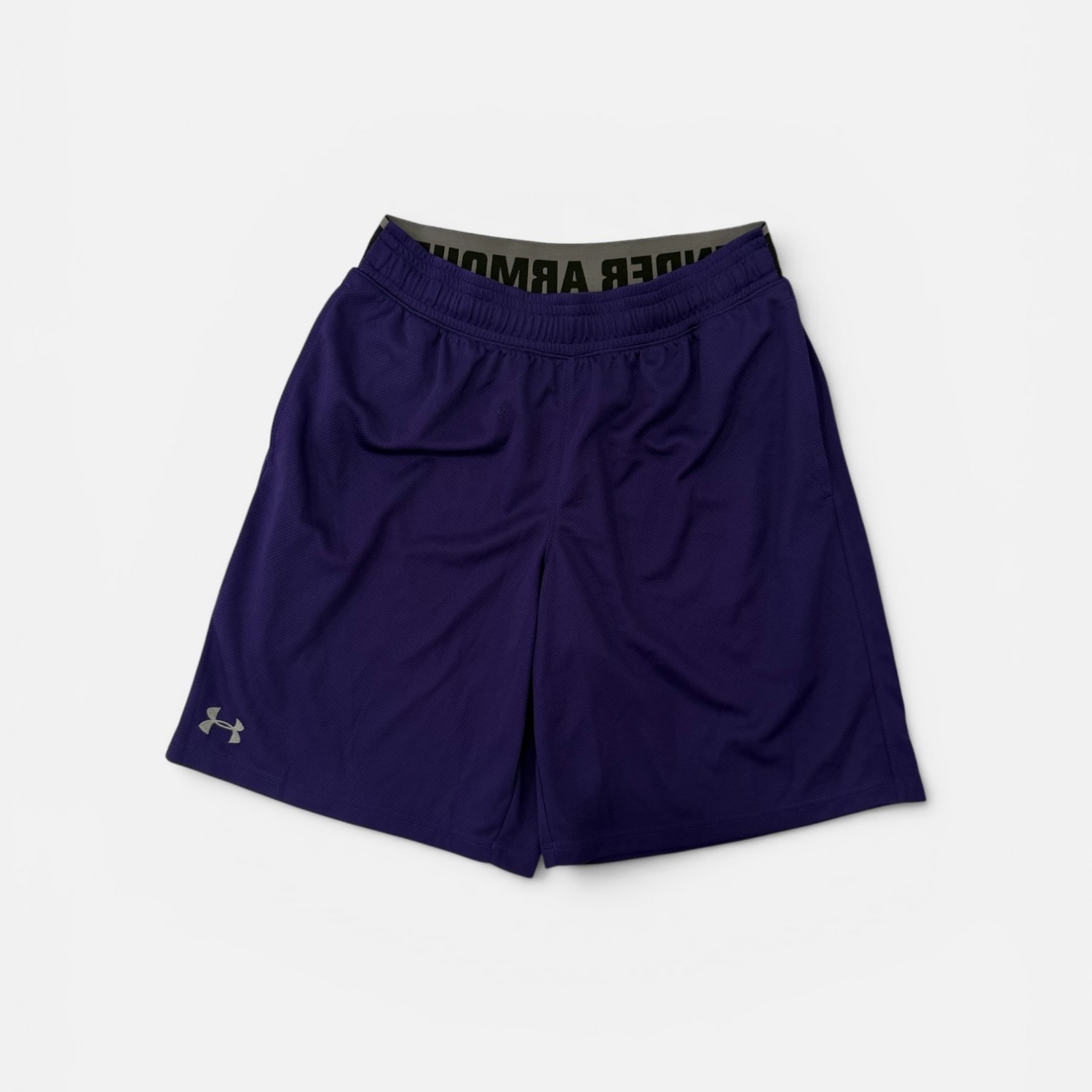 Under Armour Purple Performance Training Shorts Athletic Gym