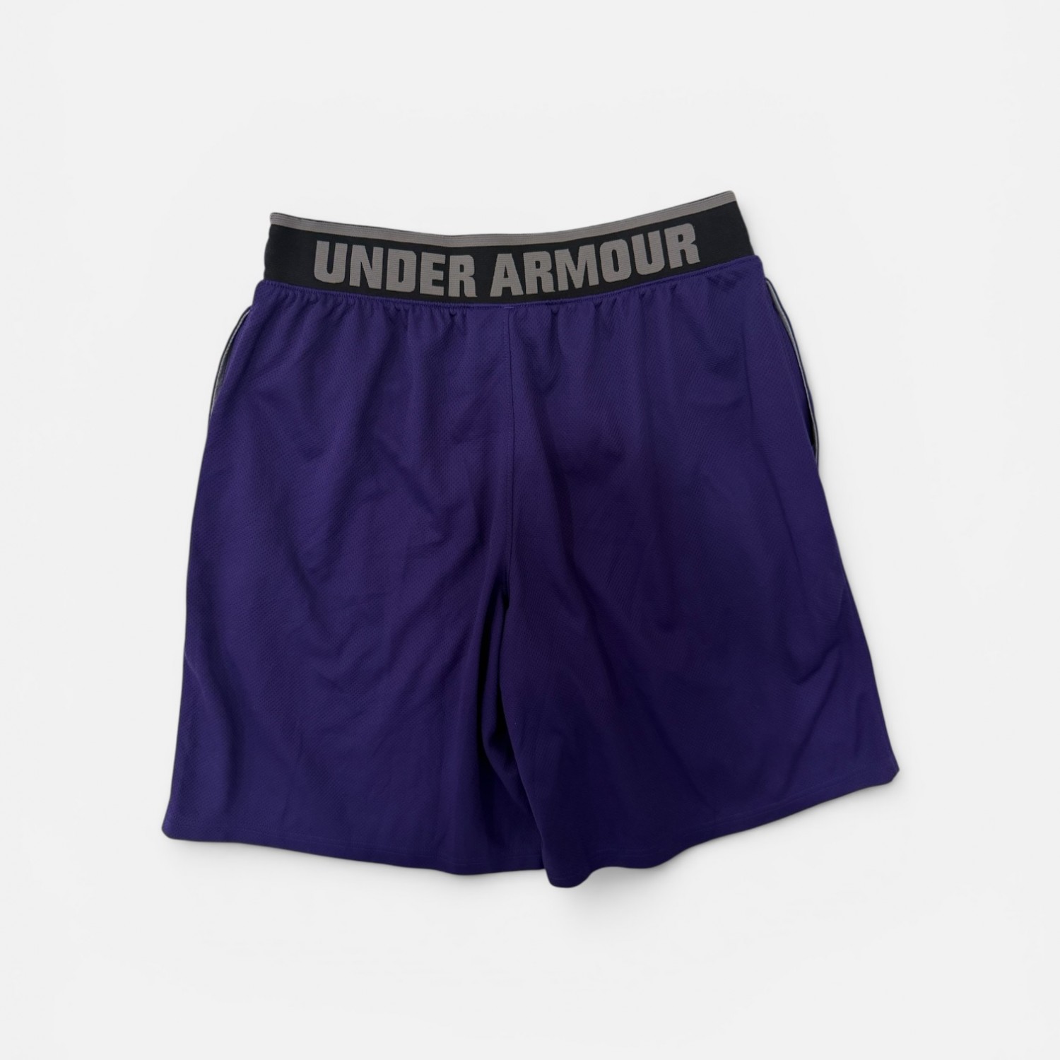 Under Armour Purple Performance Training Shorts Athletic Gym