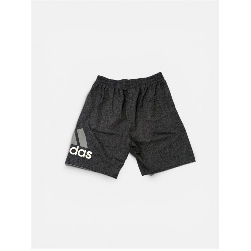 Adidas Ανδρική Αθλητική Βερμούδα Γκρι με Μεγάλο Λογότυπο – XXXL