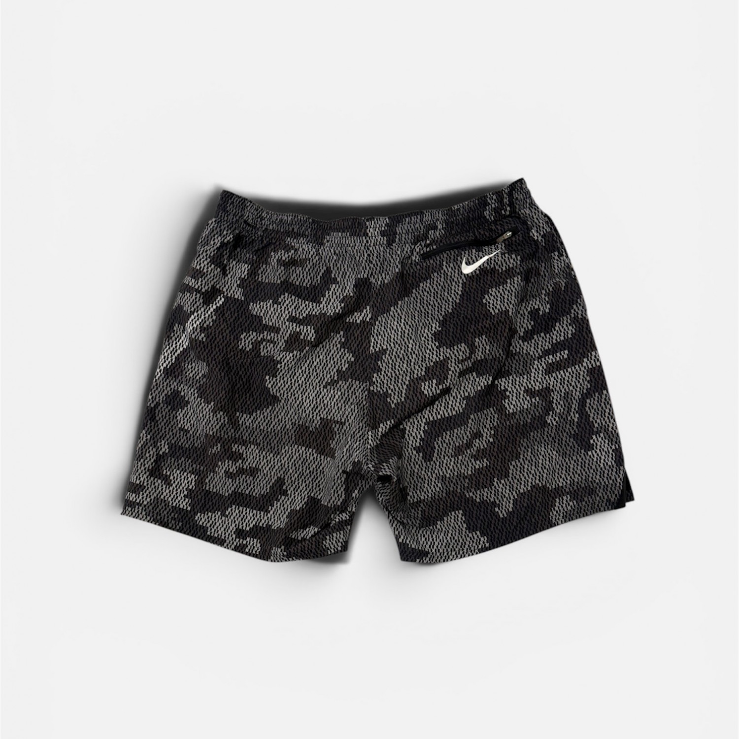 Nike Ανδρική Αθλητική Βερμούδα Camo Γκρι – XXL