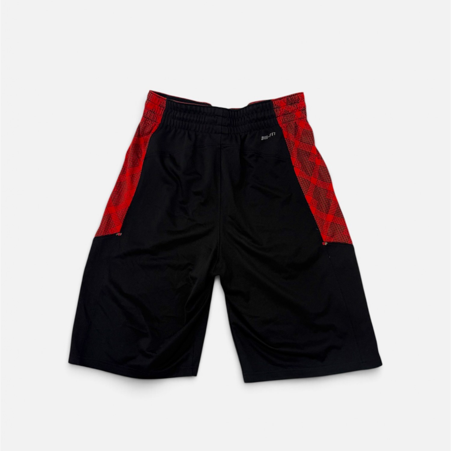 Nike LeBron Dri-FIT Ανδρική Μπασκετική Βερμούδα Μαύρη/Κόκκινη – S
