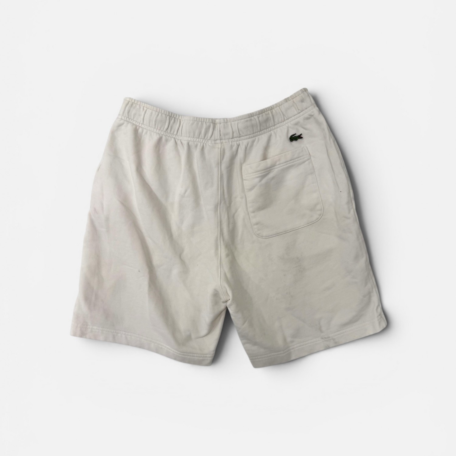 Lacoste Fleece Shorts Εκρού