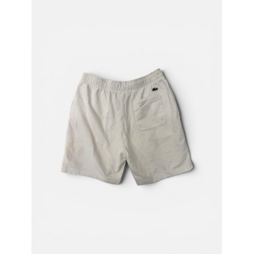 Lacoste Fleece Shorts Εκρού