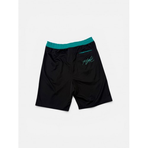 Jordan Performance Basketball Shorts Μαύρο/Τιρκουάζ