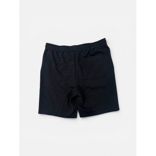Hugo Boss Μαύρη Βαμβακερή Βερμούδα Lounge