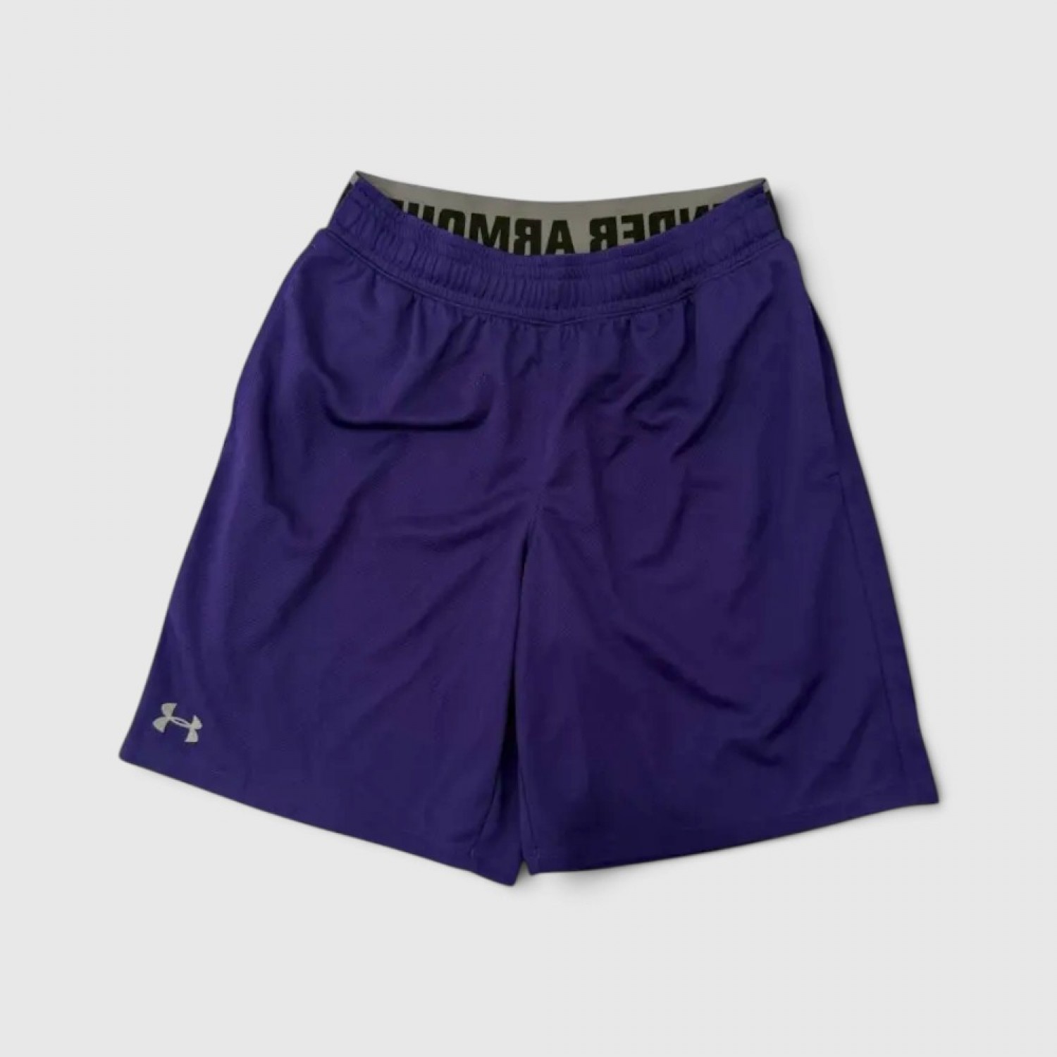 Under Armour Purple Performance Training Shorts Athletic Gym / Pre-Owned