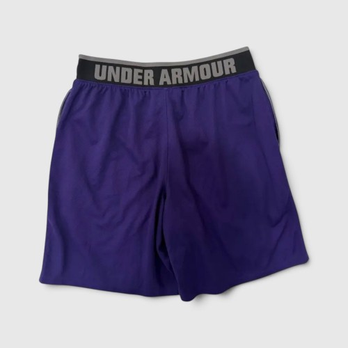 Under Armour Purple Performance Training Shorts Athletic Gym / Pre-Owned