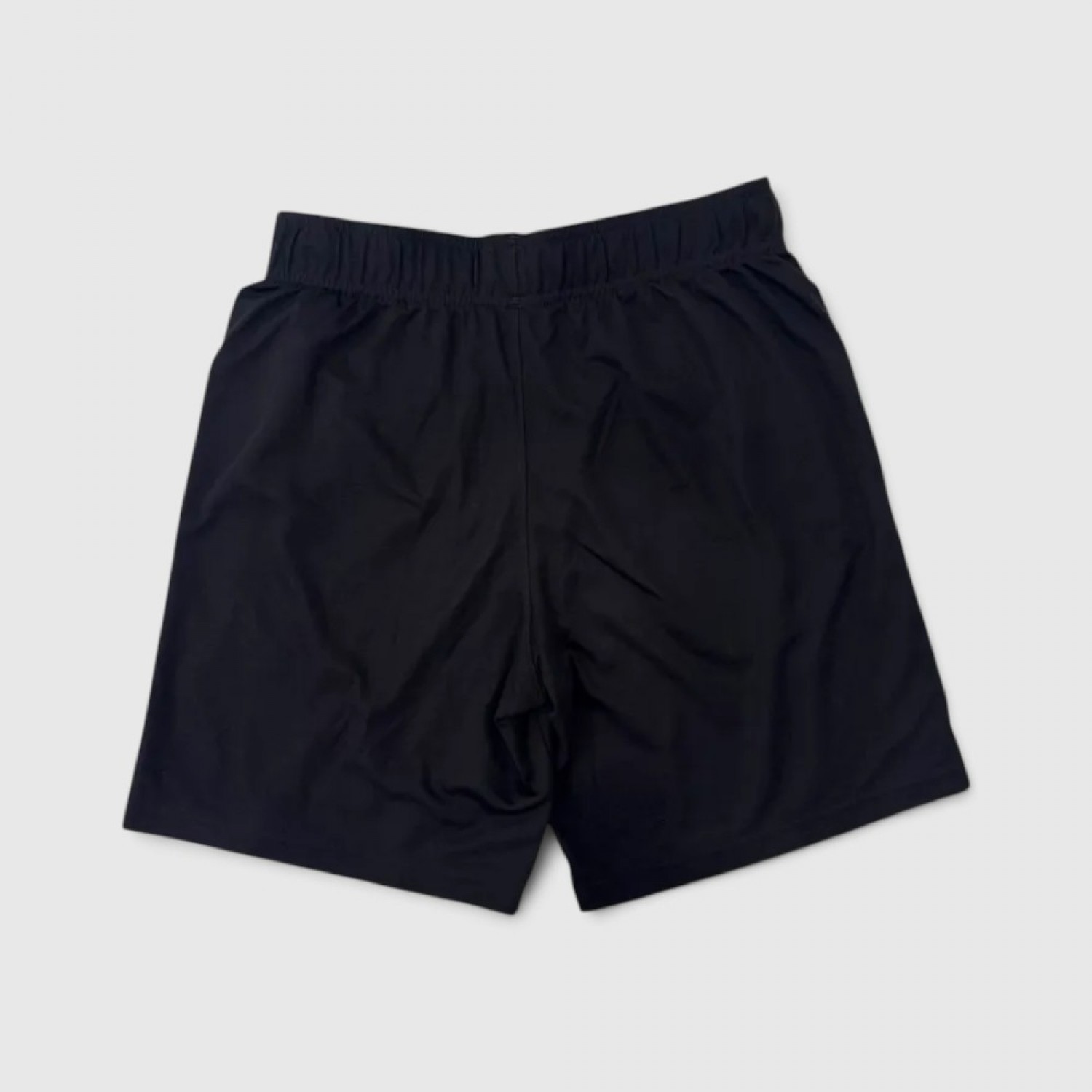 Under Armour Μαύρη Αθλητική Βερμούδα με Μεγάλο Λογότυπο / Pre-Owned