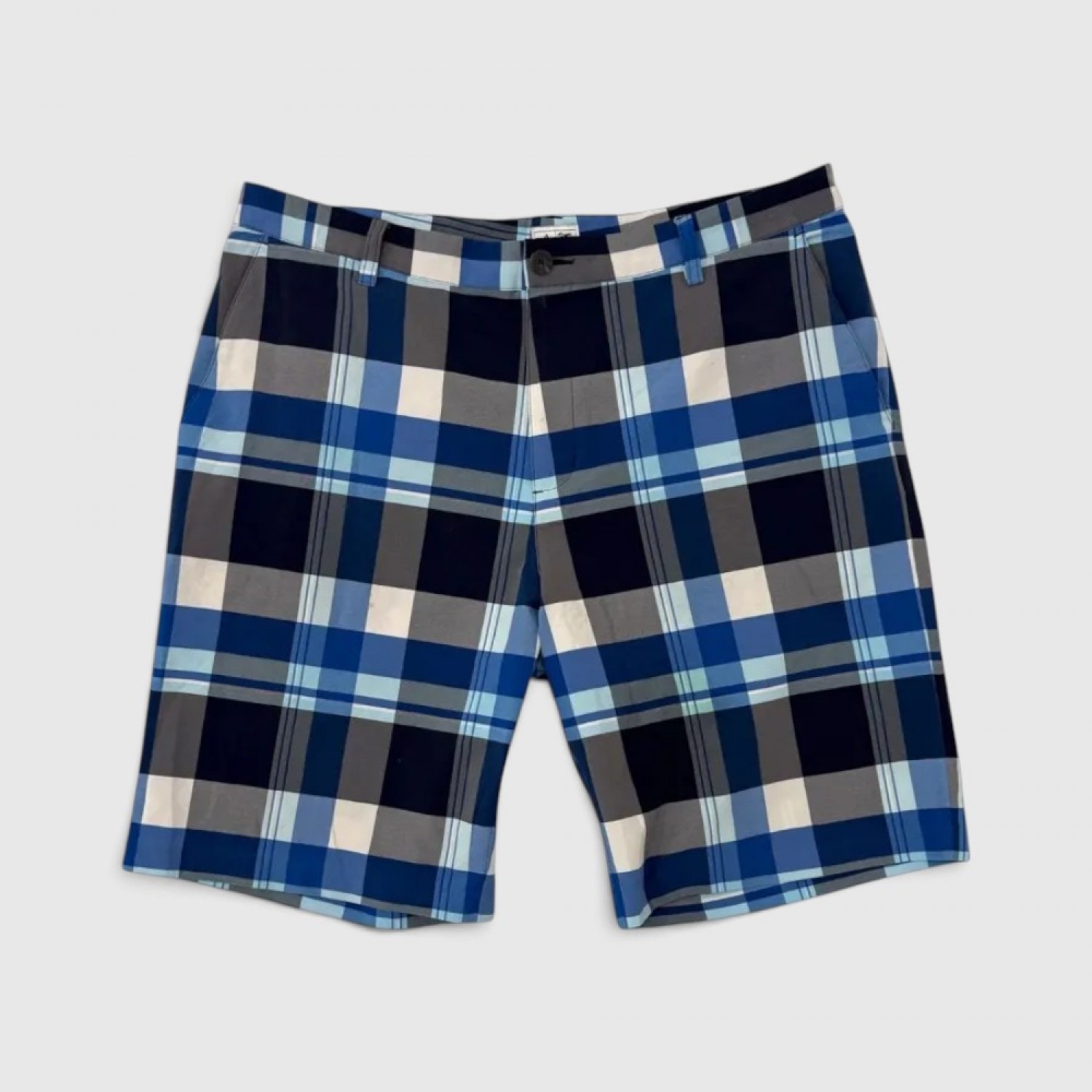 Ανδρική Καρό Chino Βερμούδα Μπλε–Γκρι / Pre-Owned