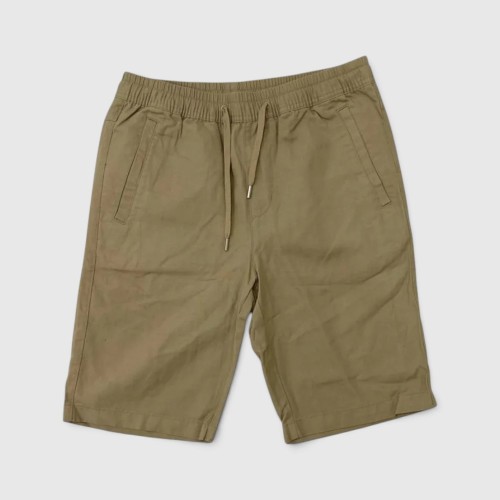 Μπεζ Chino Βερμούδα με Ελαστική Μέση / Pre-Owned