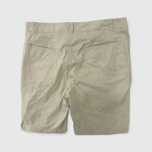 Nike Μπεζ Chino Βερμούδα με Κεντημένο Swoosh / Pre-Owned