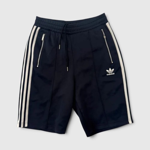 Adidas Originals Μπλε Βερμούδα με 3 Stripes και Τσέπες Φερμουάρ / Pre-Owned