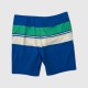 Hollister Ανδρικό Μαγιό Βερμούδα Μπλε–Πράσινο Ριγέ / Pre-Owned