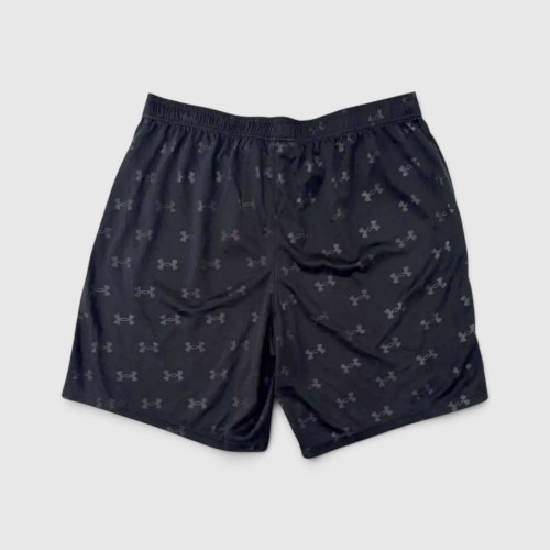 Under Armour Μαύρη Αθλητική Βερμούδα με All-Over Logo Print / Pre-Owned