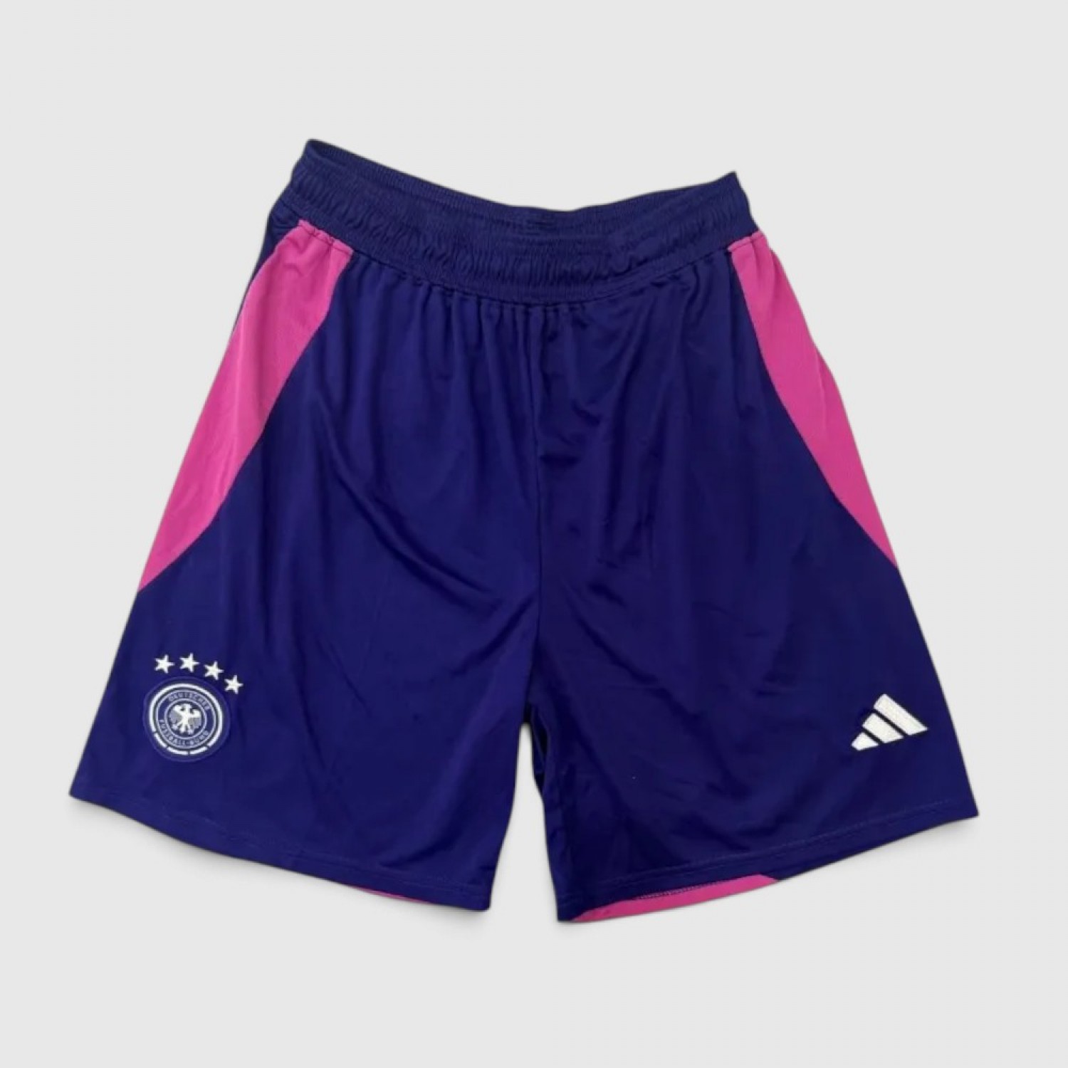 Adidas Germany Εθνική Γερμανίας Μωβ Ποδοσφαιρική Βερμούδα / Pre-Owned