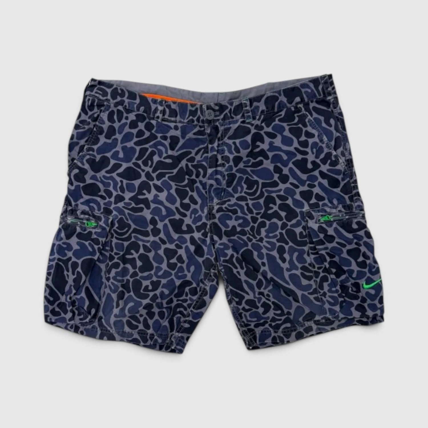 Nike Cargo Βερμούδα με Μπλε Camo Print / Pre-Owned