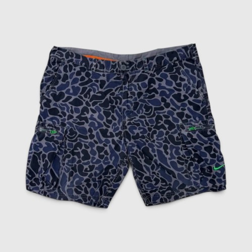 Nike Cargo Βερμούδα με Μπλε Camo Print / Pre-Owned