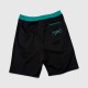 Jordan Performance Basketball Shorts Μαύρο/Τιρκουάζ / Pre-Owned