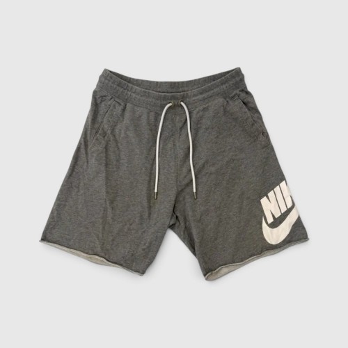 Nike Sportswear Γκρι Βαμβακερή Βερμούδα με Oversized Logo / Pre-Owned