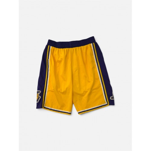 Nike NBA Los Angeles Lakers Ανδρική Βερμούδα Μπάσκετ Κίτρινη/Μωβ / Pre-Owned