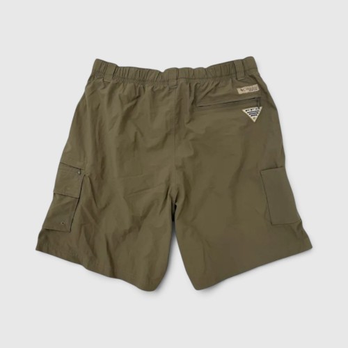 Columbia PFG Χακί Ανδρική Cargo Βερμούδα με Ζώνη / Pre-Owned