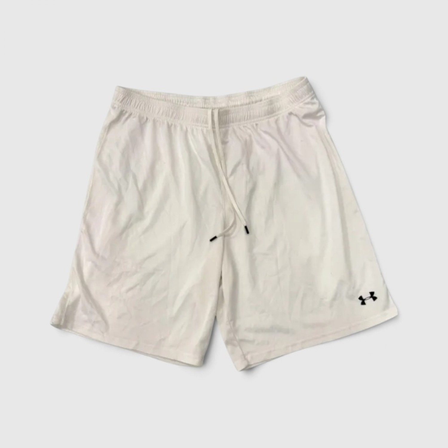 Under Armour Λευκή Ανδρική Αθλητική Βερμούδα 3XL / Pre-Owned