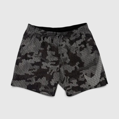 Nike Ανδρική Αθλητική Βερμούδα Camo Γκρι – XXL / Pre-Owned