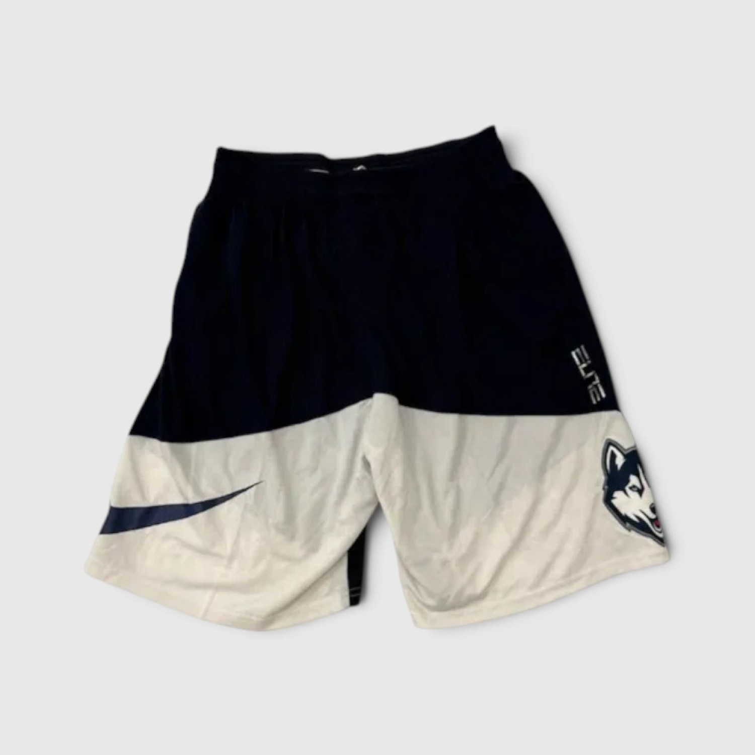 Nike Μπασκετική Βερμούδα Navy Μπλε–Λευκό / Pre-Owned